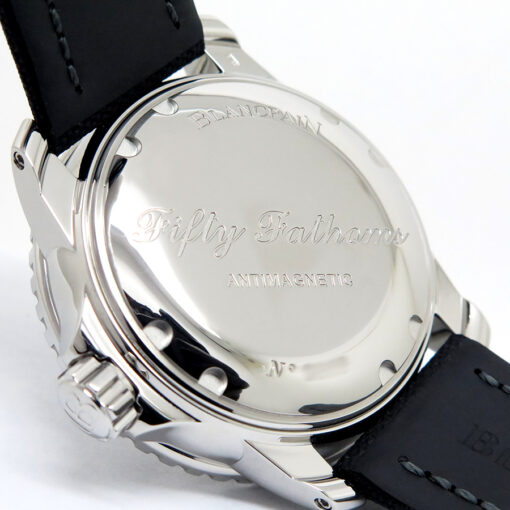 Blancpain Fifty Fathoms Stainless Steel Automatic with Black Dial - Image 4