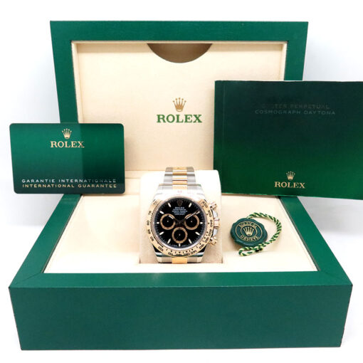 Rolex 126503 Cosmograph Daytona 18K/SS with Black Dial - Image 2