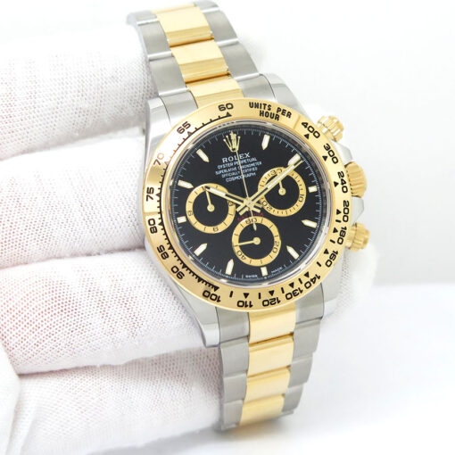 Rolex 126503 Cosmograph Daytona 18K/SS with Black Dial
