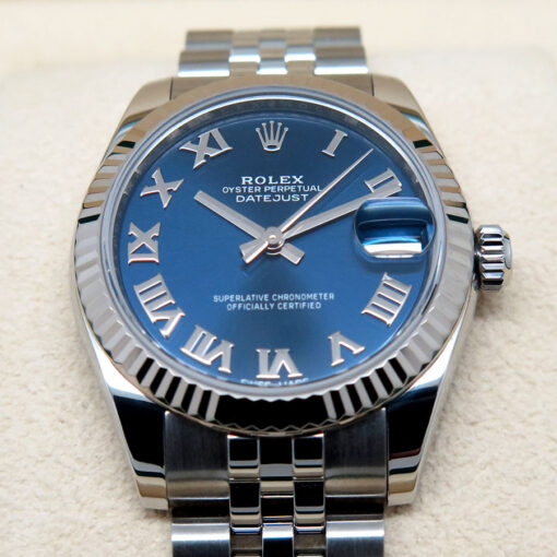 Rolex 178274 Datejust with Blue Roman Dial on Jubilee - Image 3