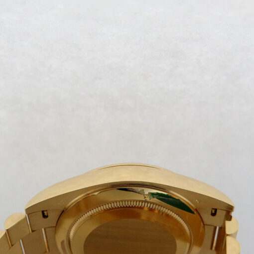 Rolex 228238 Day Date 40 18K Yellow Gold with Champagne Stick Dial - Image 5
