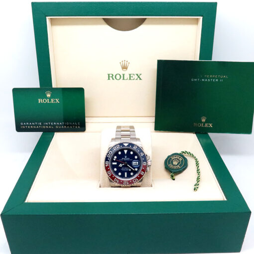 Rolex 126719BLRO GMT Master II with Blue Dial - Image 2