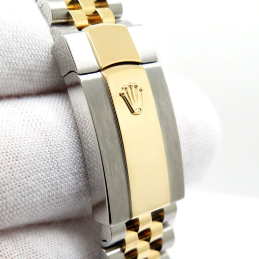 Rolex 126233 Datejust 18K/SS with Slate Roman Dial on Jubilee - Image 7