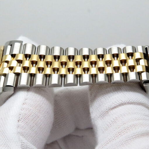 Rolex 126233 Datejust 18K/SS with Slate Roman Dial on Jubilee - Image 8