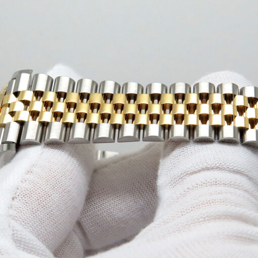 Rolex 126233 Datejust 18K/SS with Slate Roman Dial on Jubilee - Image 6