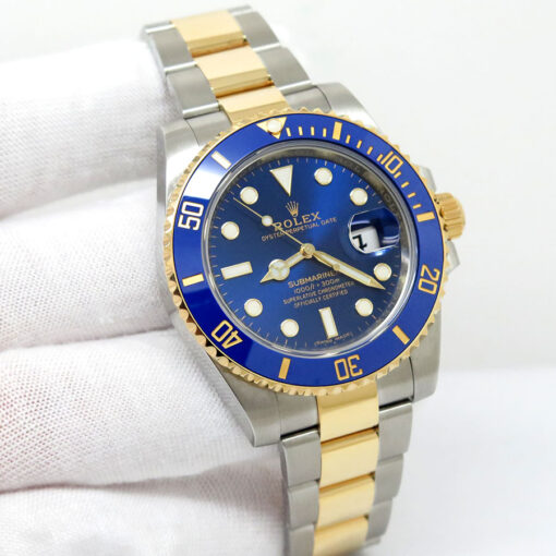 Rolex 116613LB Submariner 18K/SS Blue Dial