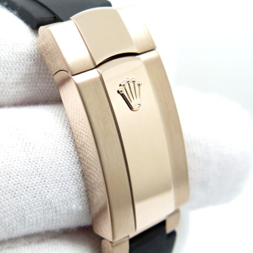 Rolex 336235 Skydweller 18K Rose Gold with Slate Dial on Oysterflex - Image 7