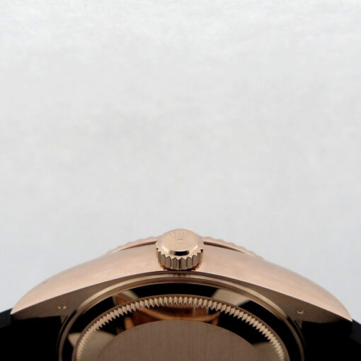 Rolex 336235 Skydweller 18K Rose Gold with Slate Dial on Oysterflex - Image 4