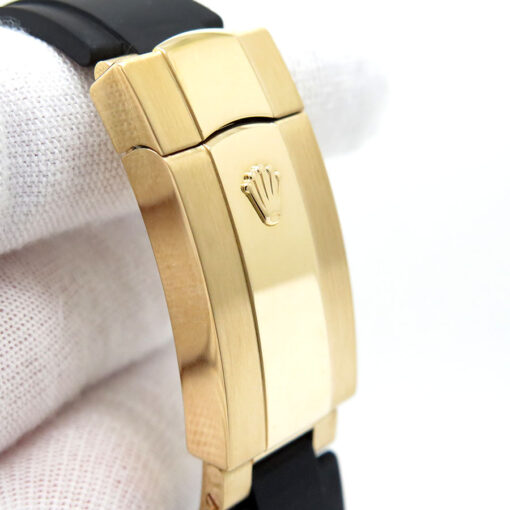 Rolex 336238 Skydweller 18K Yellow Gold with Black Dial on Oysterflex - Image 7