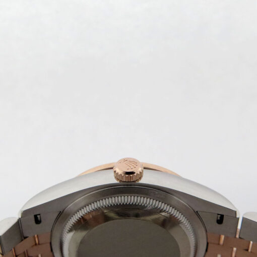 Rolex 126281RBR Datejust 18K/SS with Mother of Pearl Diamond Dial/Bezel on Jubilee - Image 5