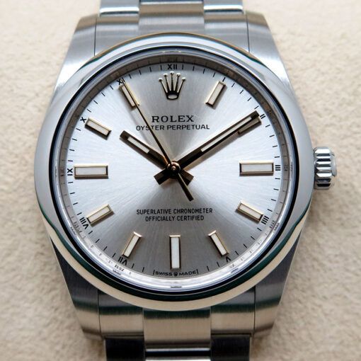 Rolex 124200 Oyster Perpetual with Silver Dial - Image 3