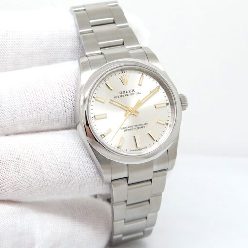 Rolex 124200 Oyster Perpetual with Silver Dial
