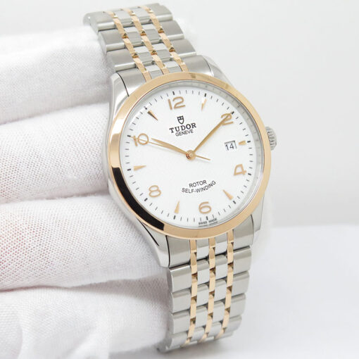 Tudor 91551 1926 Automatic 39mm with White Dial 18K/SS