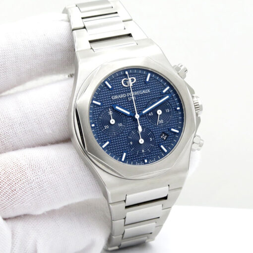 Girard Perregaux Laureato Chronograph 42mm with Blue Dial