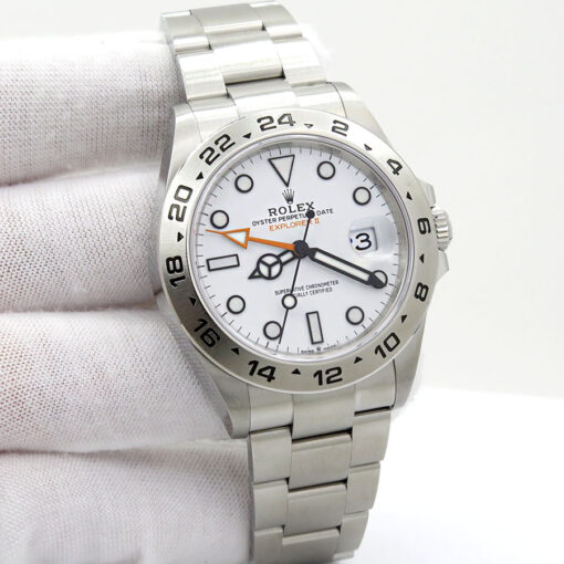 Rolex 226570 Explorer II with White Dial