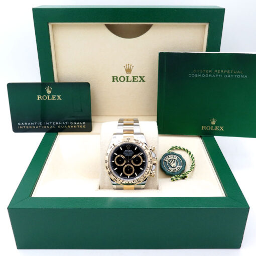 Rolex 126503 Cosmograph Daytona 18K/SS with Black Dial - Image 2