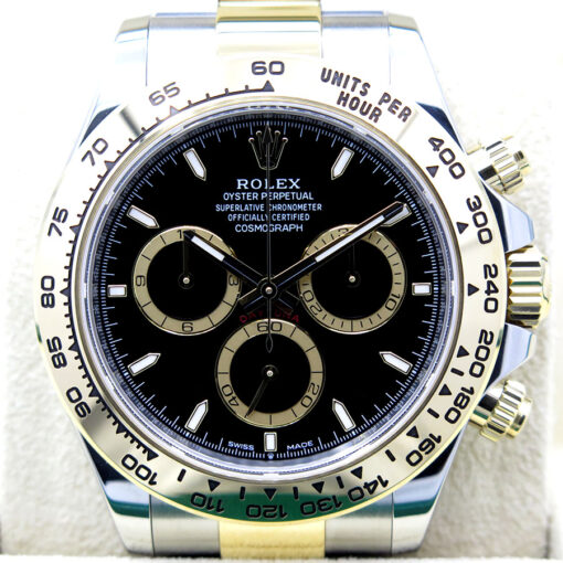 Rolex 126503 Cosmograph Daytona 18K/SS with Black Dial - Image 3