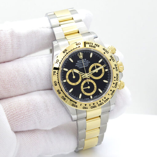 Rolex 126503 Cosmograph Daytona 18K/SS with Black Dial