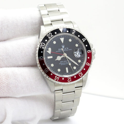 Rolex 16710 GMT Master II with Red/Black Bezel