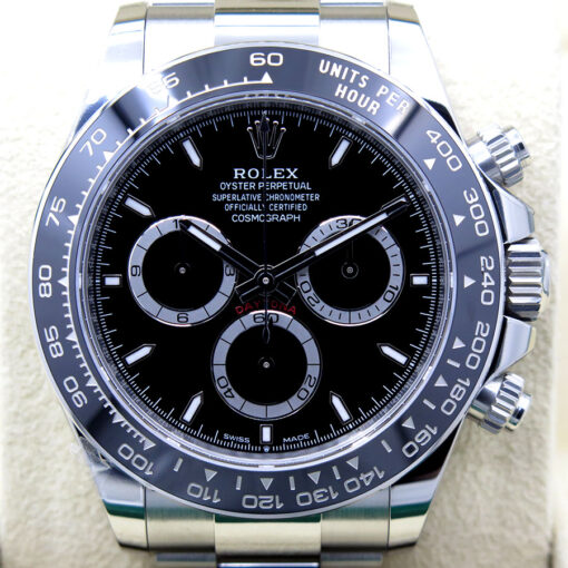Rolex 126500LN Cosmograph Daytona with Black Dial - Image 3
