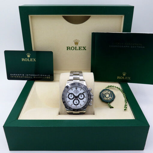 Rolex 116500LN Cosmograph Daytona with White Dial - Image 2
