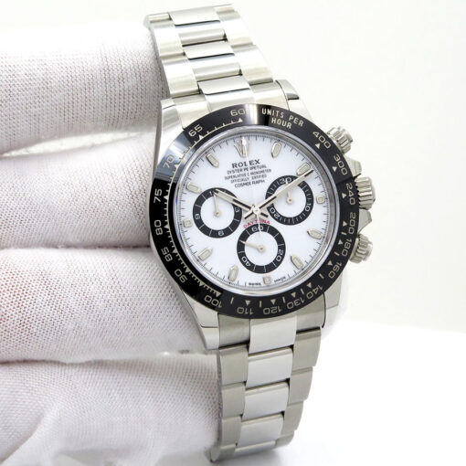 Rolex 116500LN Cosmograph Daytona with White Dial
