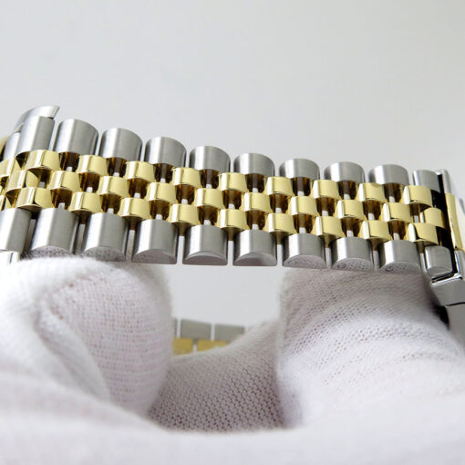 Rolex 126333 Datejust 41 18K/SS with Champagne Diamond Dial on Jubilee - Image 9