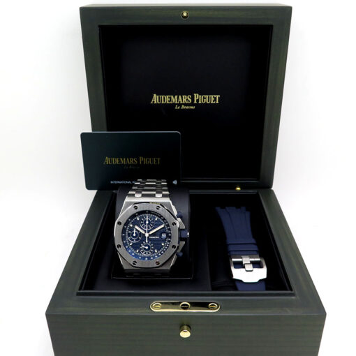 Audemars Piguet 26238ST Royal Oak Offshore Chronograph with Blue Dial - Image 2