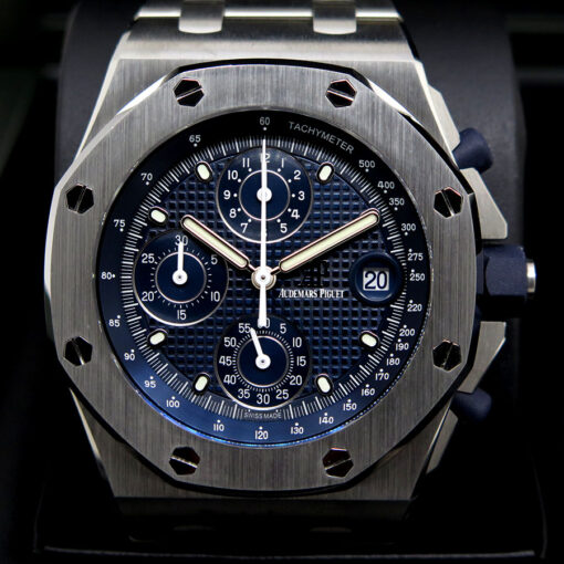 Audemars Piguet 26238ST Royal Oak Offshore Chronograph with Blue Dial - Image 3