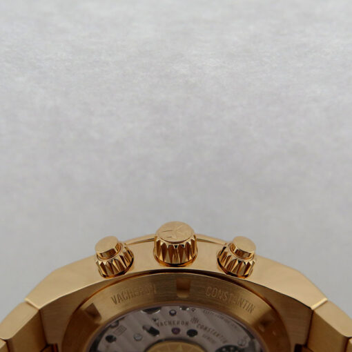 Vacheron Constantin 5520V Overseas 18K Rose Gold Chronograph with Olive Dial - Image 6