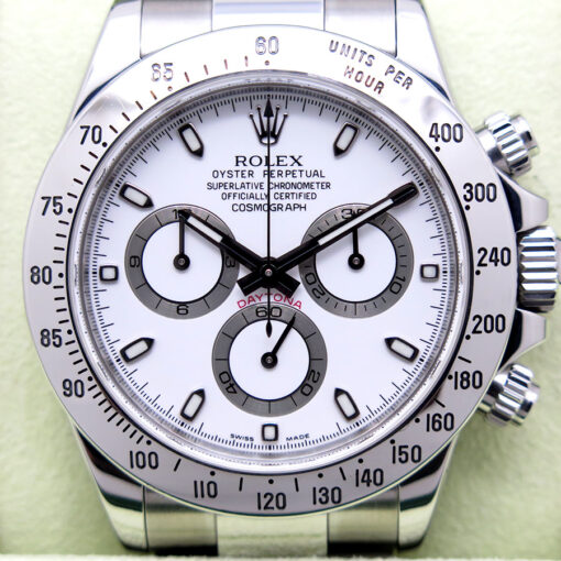 Rolex 116520 Cosmograph Daytona with White Dial - Image 3