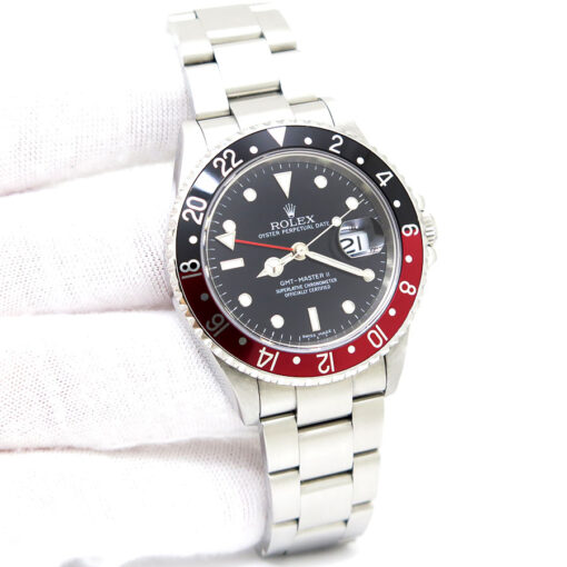 Rolex 16710 GMT Master II with Red/Black Bezel