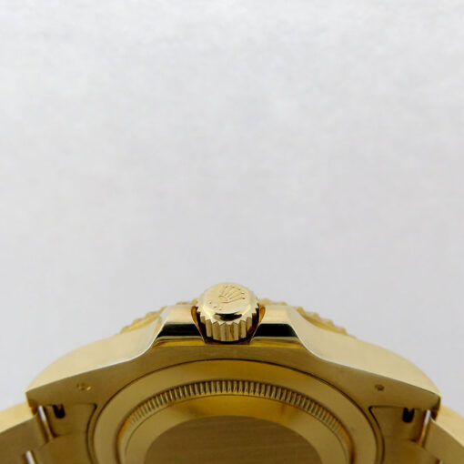 Rolex 116718LN GMT Master II 18K Yellow Gold with Green Dial - Image 4