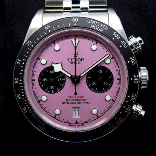 Tudor 79360N Black Bay Chronograph with Pink Dial - Image 3