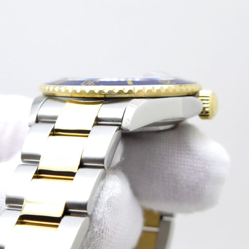 Rolex 16613LB Submariner 18K/SS with Silver Serti Dial - Image 8