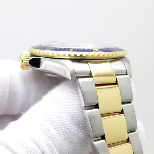 Rolex 16613LB Submariner 18K/SS with Silver Serti Dial - Image 7