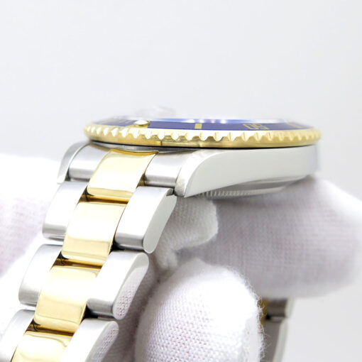 Rolex 16613LB Submariner 18K/SS with Silver Serti Dial - Image 6