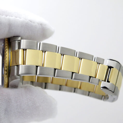 Rolex 16613LB Submariner 18K/SS with Silver Serti Dial - Image 13