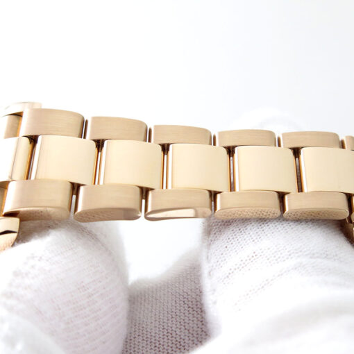 Rolex 326935 Skydweller 18K Rose Gold with Sundust Roman Dial on Oyster - Image 8
