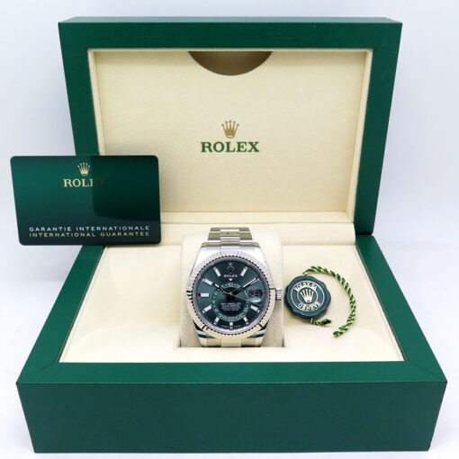 Rolex 336934 Skydweller with Mint Green Dial on Oyster - Image 2