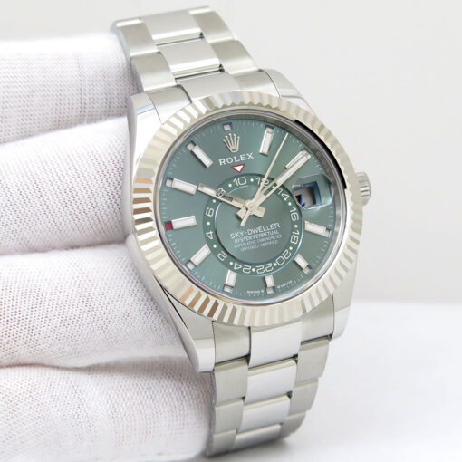 Rolex 336934 Skydweller with Mint Green Dial on Oyster