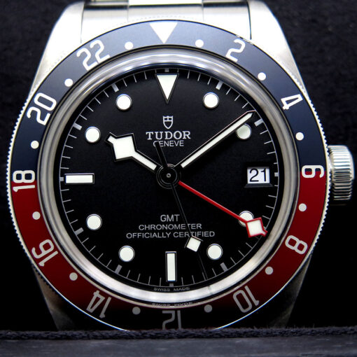 Alternative view of Tudor 79830RB Heritage Black Bay GMT with Red/Blue Bezel