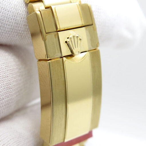 Rolex 116508 Cosmograph Daytona 18K Yellow Gold with Green Dial (New Old Stock) - Image 7