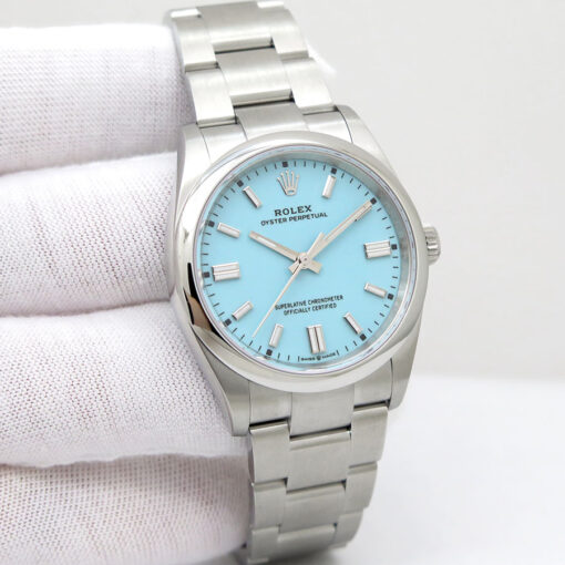 Rolex 126000 Oyster Perpetual with Turquoise Dial