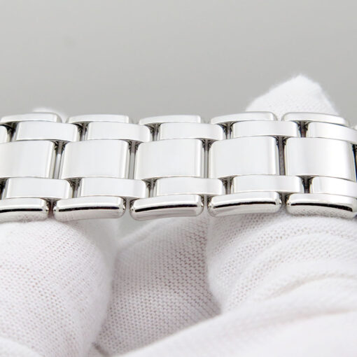 Rolex 18946 Day Date Masterpiece Platinum with Silver Diamond Dial / Bezel - Image 6