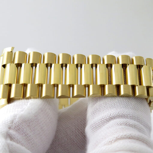 Rolex 228238 Day Date 40 18K Yellow Gold with Green Roman Dial - Image 8