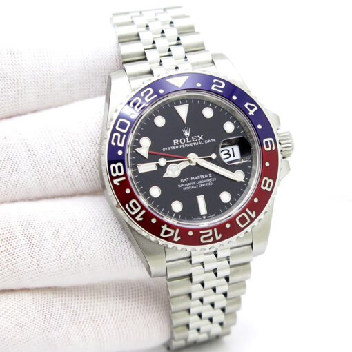 Rolex 126710BLRO GMT Master II on Jubilee