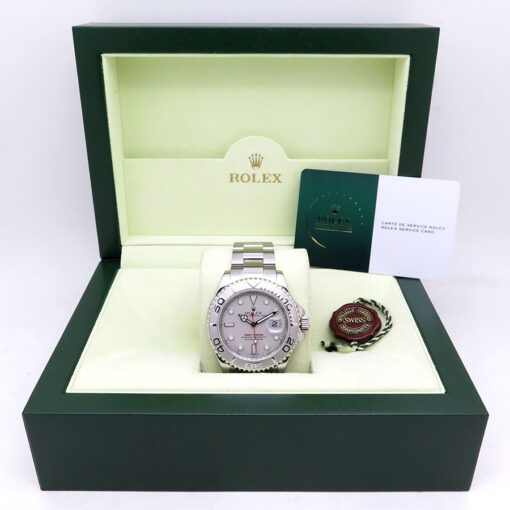 Rolex 16622 Yachtmaster with Platinum Dial - Image 2