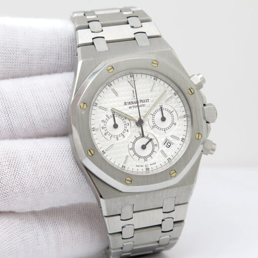 Audemars Piguet 25860ST Royal Oak Silver Chronograph 39mm - DavidSW
