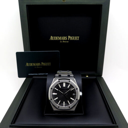 Alternative view of Audemars Piguet 15510ST Royal Oak with Black Dial